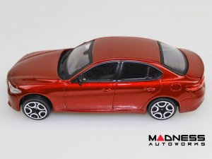 Alfa Romeo Giulia Die Cast Model - 1:43 Scale - Red